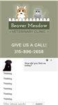 Mobile Screenshot of beavermeadowvet.com